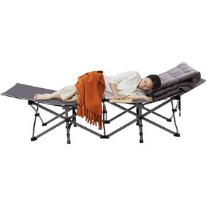 سرير تخييم قابل للطي من سنكورين، سرير تخييم قابل للطي بوزن 440 رطل، سرير تخييم قابل للطي للبالغين مع وسادة سميكة، سرير قابل للطي محمول كرسي صالة للشاطئ في الحديقة والتخييم وحمام السباحة ودباغة الشمس in Kuwait