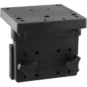 Scotty #1025 Right Angle Side Mounting Bracket for Scotty Downrigger Models 1080 -1116 , BLACK in Saudi Arabia
