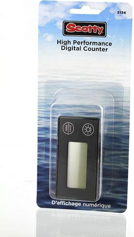 Scotty HP Electric Downrigger Digital Counter, Black, One Size (2134) in Saudi Arabia