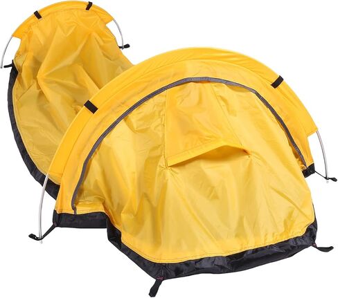 REHOC خفيفة Bivvy خيمة شخص واحد الظهر خيمة Bivy مقاوم للماء Bivvy كيس للتخييم في الهواء الطلق والسفر in Saudi Arabia