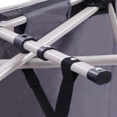 سرير تخييم قابل للطي من سنكورين، سرير تخييم قابل للطي بوزن 440 رطل، سرير تخييم قابل للطي للبالغين مع وسادة سميكة، سرير قابل للطي محمول كرسي صالة للشاطئ في الحديقة والتخييم وحمام السباحة ودباغة الشمس in Kuwait