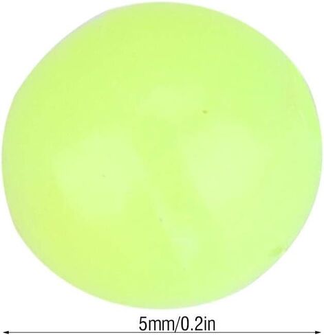 Zerone 1000PCS Artificial Fishing Baits Plastic Round Beads Fishing Tackle Lures Swimbait Bass Lures Outdoor Fishing in Saudi Arabia