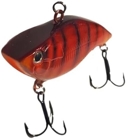 2 3/4" DDT Lipless Crankbait for Bass Fishing Lure Vibe Trap Crank Bait Lifelike Bait Sink in Saudi Arabia