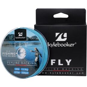 Kylebooker Fly Fishing Dacron Braided Backing Line Abrasion Resistant Trout Fly Line 20lb/30lb