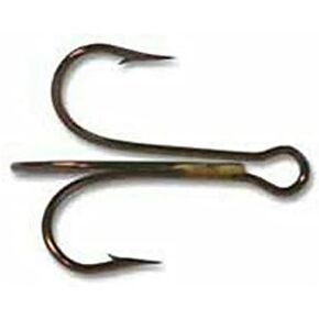 خطافات ثلاثية ذات ساق مفتوحة من Mustad 7790X - مقاس 6 - عبوة كبيرة مكونة من 25 قطعة - نادرة in Kuwait