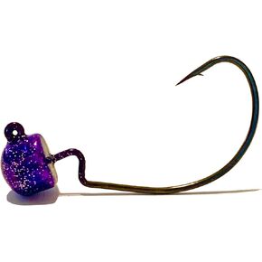 HFDepot 3 Pack Shroom EWG Ned Rig Jig Heads, Weedless Finesse Mushroom Jig Heads for Soft Plastic Baits, EWG Mushroom Jig VMC Hooks, 3/32oz, 1/8oz, 5/32oz, 3/16oz, and 1/4oz, 20 Bass Fishing Colors in Saudi Arabia