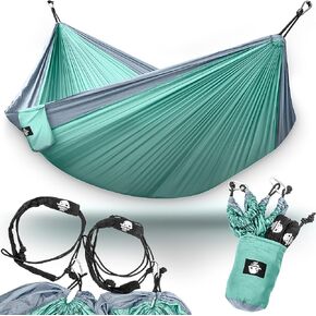 Legit 2 Person Camping Hammock - Double Tree Hammock - Portable & Heavy Duty - Perfect for Outdoor & Travel in Saudi Arabia