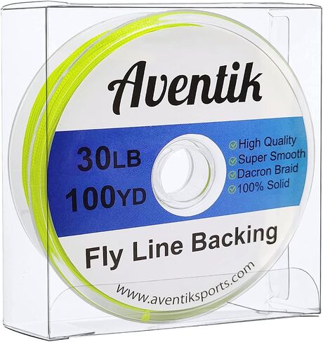 Aventik Dacron Braided Fly Line Backing 100Y/200Y 20LB/30LB in Saudi Arabia