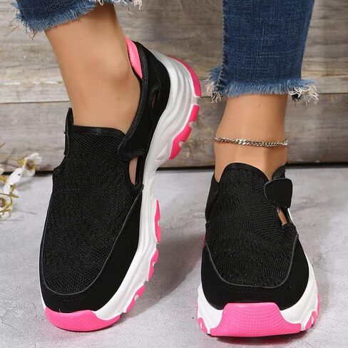 Ladmiple Sneakers For Women Slip On Wide Width Canvas Shoes Casual Cute Fashion Walking Shoe Dressy Summer Flats Loafers in Saudi Arabia