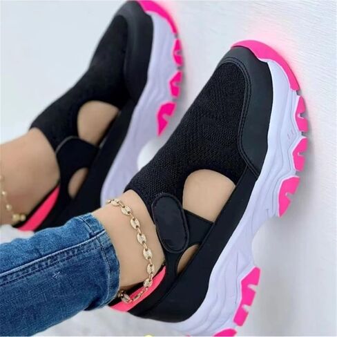 Ladmiple Sneakers For Women Slip On Wide Width Canvas Shoes Casual Cute Fashion Walking Shoe Dressy Summer Flats Loafers in Saudi Arabia
