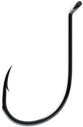 Eagle Claw L2BG-4 Lazer Sharp Octopus Single Hook, Size 4, Platinum Black Finish in Saudi Arabia