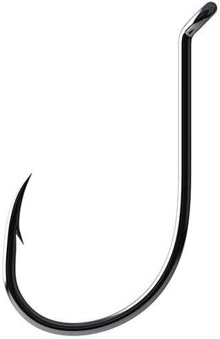 Eagle Claw L2BG-4 Lazer Sharp Octopus Single Hook, Size 4, Platinum Black Finish in Saudi Arabia