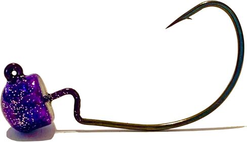 HFDepot 3 Pack Shroom EWG Ned Rig Jig Heads, Weedless Finesse Mushroom Jig Heads for Soft Plastic Baits, EWG Mushroom Jig VMC Hooks, 3/32oz, 1/8oz, 5/32oz, 3/16oz, and 1/4oz, 20 Bass Fishing Colors in Saudi Arabia