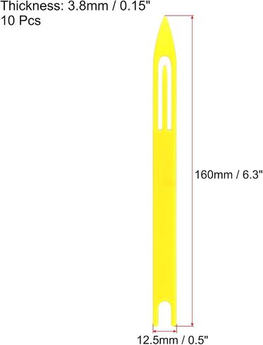 PATIKIL Netting Needle Shuttle Pack Plastic Fishing Net Repair Line Kit Mending Tool in Saudi Arabia