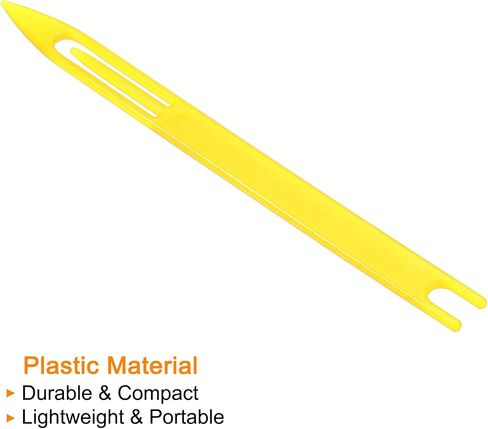 PATIKIL Netting Needle Shuttle Pack Plastic Fishing Net Repair Line Kit Mending Tool in Saudi Arabia