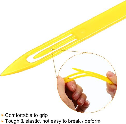PATIKIL Netting Needle Shuttle Pack Plastic Fishing Net Repair Line Kit Mending Tool in Saudi Arabia