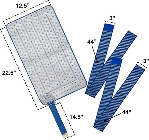 Polar Active Ice® 3 in 1 Knee, Ankle, & Elbow Therapy pad 12.5" x 10.5" with Attached Belts. Use only with The Polar Active Ice #AIS Therapy System. in Saudi Arabia