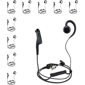 PROMAXPOWER C-Shape Swivel Earpiece for Motorola XPR7550e in Saudi Arabia