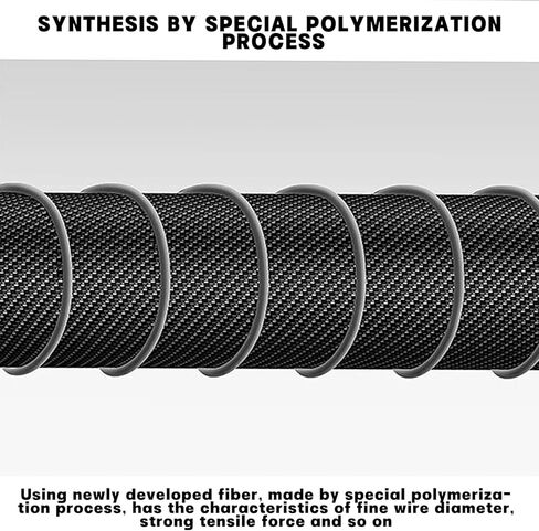 Fishing Line Monofilament Fishing Wire 500M Clear Fishing Lines Nylon 0.8mm Fishing Line for Saltwater & Freshwater Fishing(2-35LB) in Kuwait