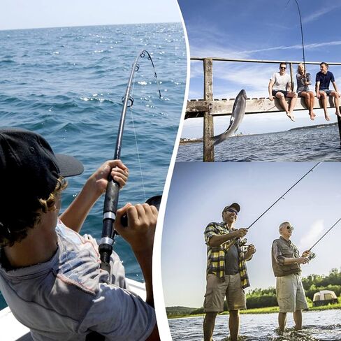 Fishing Line Monofilament Fishing Wire 500M Clear Fishing Lines Nylon 0.8mm Fishing Line for Saltwater & Freshwater Fishing(2-35LB) in Kuwait