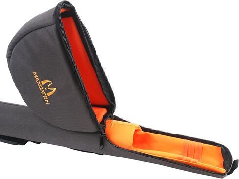 M MAXIMUMCATCH Maxcatch Fly Fishing Rod Case with Reel Pouch, Complete Rod Protection Bag, for 9FT 2 Pieces/ 4 Pieces Rod, Single (Fly Rod and Reel Case - Green, For 7.5' 4pc Fly Rod (Length: 25.9'')) in Saudi Arabia