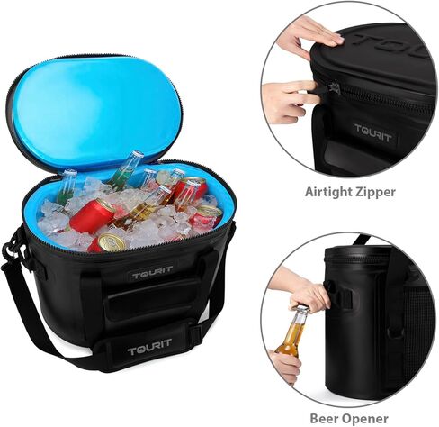TOURIT Soft Cooler 30/20 Cans Leak-Proof Soft Pack Cooler Bag Waterproof Insulated Soft Sided Coolers Bag with Cooler for Hiking, Camping, Sports, Picnics, Sea Fishing, Road Beach Trip in Kuwait