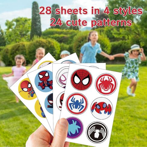 168 قطعة من الرقع الطاردة للبعوض بتصميم كرتوني للاطفال والرضع، ملصقات سيترونيلا للحشرات الطبيعية للبالغين خالية من الديت in Kuwait