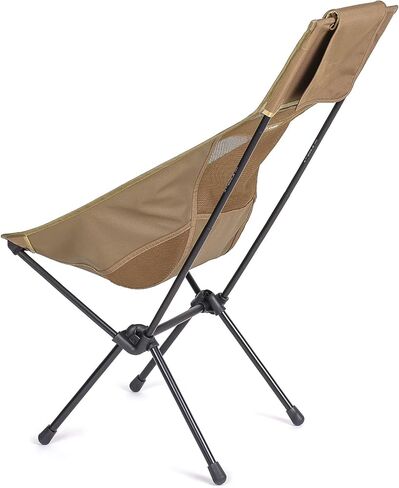 Helinox Sunset Chair Lightweight High-Back Collapsible Camping Chair Coyote tan, 3.4Ibs Outdoor Chairs, Picnic Chair, Portable Camping Chair, with Side Pockets in Saudi Arabia
