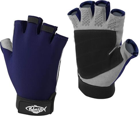 Palmyth UV Fishing Gloves Sun Protection Fingerless Kayaking Glove Men Women UPF 50+ SPF for Sailing, Hiking, Paddling, Canoeing, Rowing, Driving in Kuwait