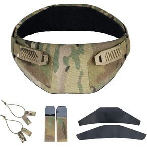 Tactical Neck Protector for Tactical Vest Thickened Neck Guards camo Hunting Shotting Universal Neck Collar for JPC CPC AVS Vest 500D Nylon in Kuwait