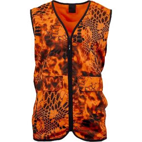 Kryptek Vesuvius Vest, High Visibility, Reversible Hunting Safety Vest in Kuwait