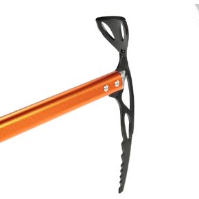 MengK Ice Axe خفيف الوزن بتصميم من الألومنيوم المؤكسد للإيقاف الذاتي للمشي لمسافات طويلة على الجليد الجليدي الثلجي in Kuwait