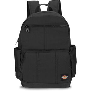 حقيبة ظهر Dickies Journeyman ذات سعة كبيرة جدًا وشعار كلاسيكي وحقيبة ظهر كاجوال مقاومة للماء للسفر تناسب أجهزة الكمبيوتر المحمول مقاس 15.6 بوصة (بطة بنية) in Kuwait