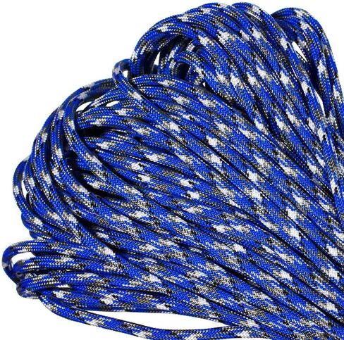 PARACORD PLANET - سلك مظلة من النوع التجاري III 550 من النايلون المظلي ذو 7 جدائل - قوة كسر تصل إلى 550 رطل in Kuwait
