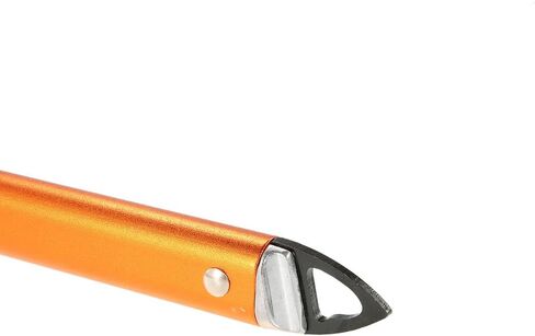 MengK Ice Axe خفيف الوزن بتصميم من الألومنيوم المؤكسد للإيقاف الذاتي للمشي لمسافات طويلة على الجليد الجليدي الثلجي in Kuwait