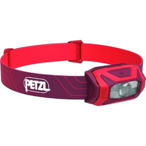 مصباح أمامي Petzl TIKKINA - مصباح أمامي بسيط وخفيف الوزن وصغير الحجم بقوة 250 لومن للمشي لمسافات طويلة والتسلق والتخييم - أسود in Kuwait