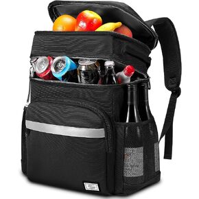 TOTEXISAP Cooler Backpack 54 Cans, Backpack Coolers Insulated Leak Proof, Large Capacity Beach Ice Chest Backpack, Waterproof Soft Cooler Bag Lunch Backpack for Men Women Camping Hiking