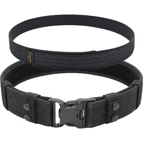 Duty Belt for Law Enforcement Police Security Correctional Officer 2"/2.25" Wide Tactical Outer & Inner Belt in Saudi Arabia