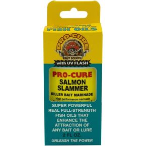 Pro-Cure Salmon Slammer Bait Oil, 2 Ounce