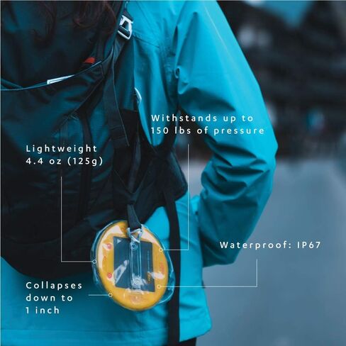 MPOWERD Luci Original: Solar Inflatable Light, Versatile Outdoor Adventure Lantern, 65 Lumens, Lasts 24 hours, No Batteries Needed, Waterproof, Compact, Lightweight, Durable in Saudi Arabia