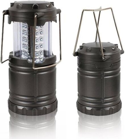 Portable LED Camping Lantern Flashlight - 2 Pack - Battery Powered in Kuwait