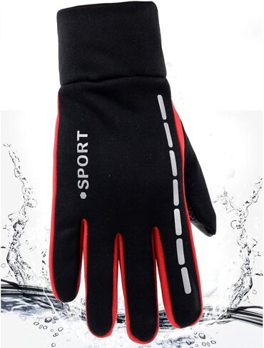 قفازات حرارية شتوية للرجال قفازات شتوية تعمل باللمس قفازات نصية دافئة للقيادة قفازات دافئة قابلة للتمدد للرجال in Kuwait