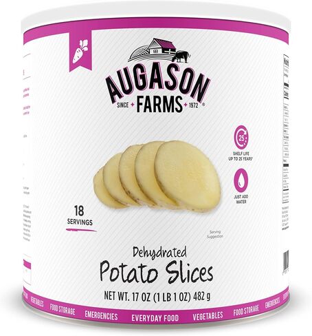 Augason Farms Dehydrated Potato Slices 1 lb. in Saudi Arabia