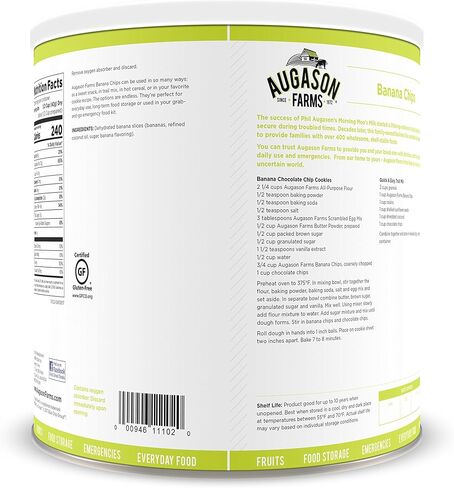 Augason Farms Dehydrated Potato Slices 1 lb. in Kuwait