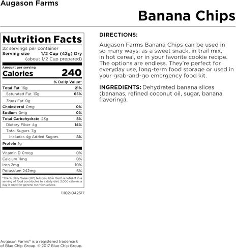 Augason Farms Dehydrated Potato Slices 1 lb. in Kuwait