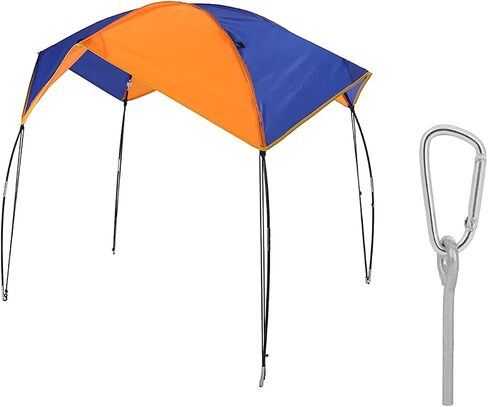 VBESTLIFE قارب مأوى للشمس، 2 4 أشخاص قارب مأوى للشمس مركب شراعي غطاء مظلة الصيد مظلة خيمة ظل الشمس in Kuwait