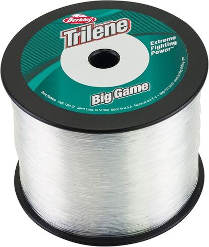 Berkley Trilene Big Game Mono 10# 1500yd Quarter Spool Clear in Saudi Arabia