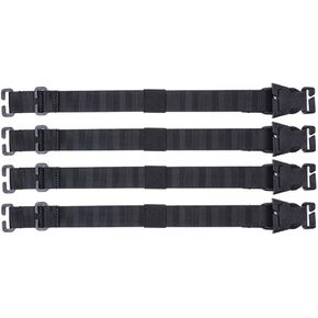 MiOYOOW 4PCS Tactical Rush Tier System, Portable Molle Backpack Straps Accessories for Outdoor Camping Hiking Mountaineering in Kuwait