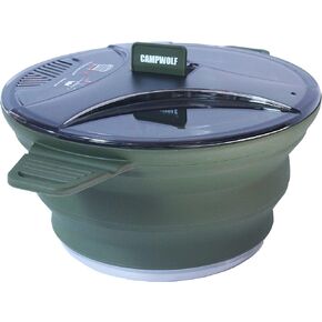 2.5L Collapsible Camping Cook Pot,Portable Cookware for Outdoor Hiking