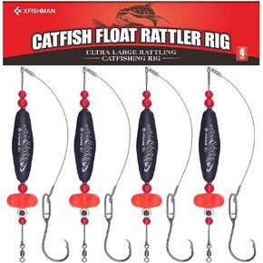 Catfish-Rig-for-Bank-Fishing-Catfishing-Tackle-Floats-with-Rattler-Santee Cooper Rig Equipment in Saudi Arabia